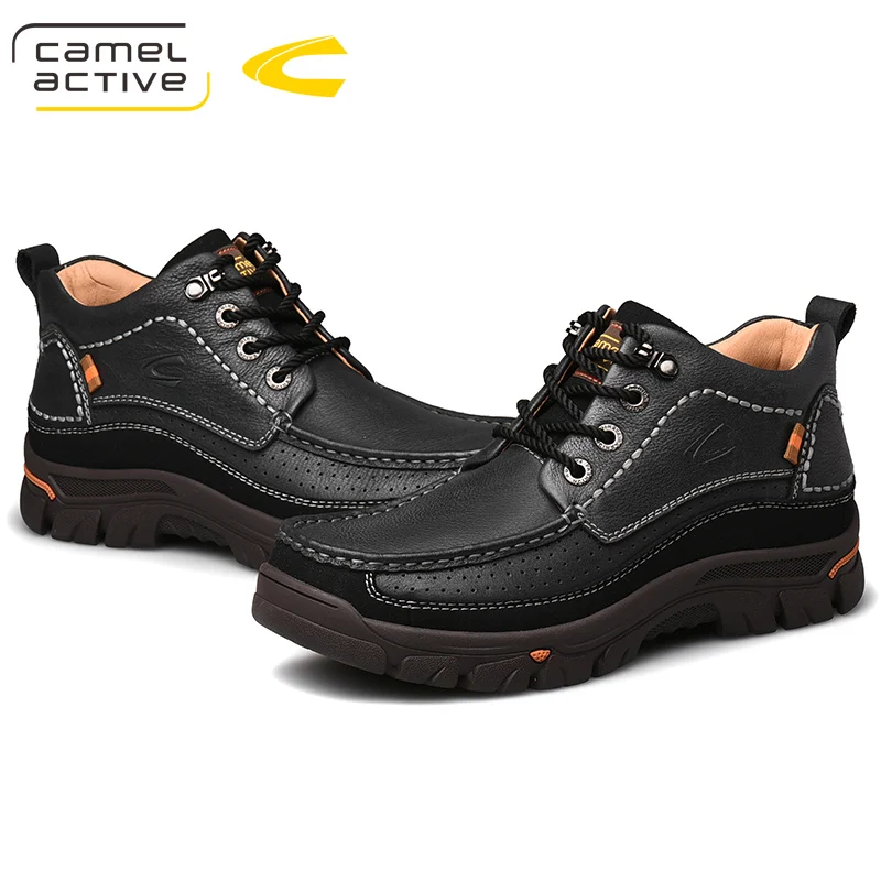 Camel Active New Men Boots Outdoor Sports Tactical Male Hiking Mountain Shoes Camping Climbing Waterproof | Спорт и развлечения