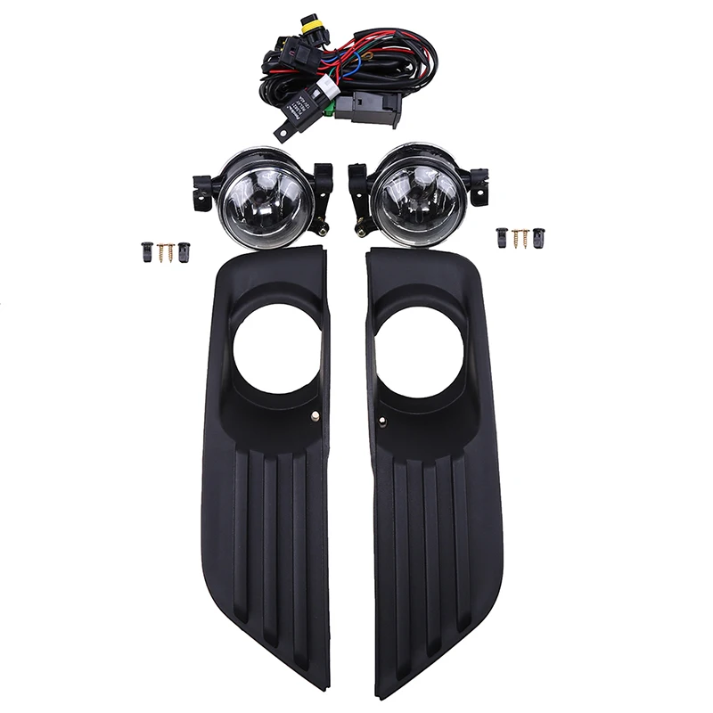 Posbay подходит для Ford Focus MK2 2005/2006/2007/2008 ABS пластик черный Передний Нижний Бампер