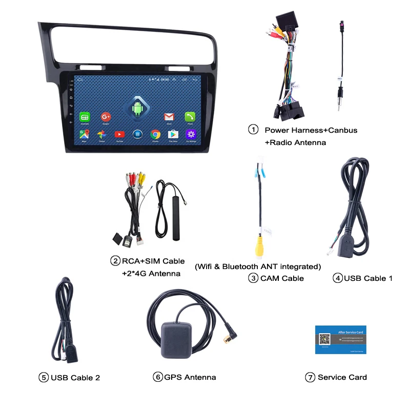 4G LTE NETCOM 10 1 дюймов Android 8 0 полноразмерная Автомобильная Мультимедийная система