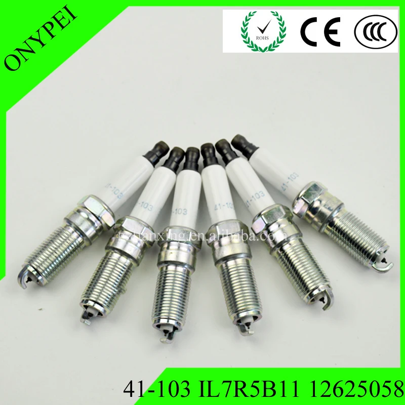 6 шт. 41 103 ILTR5B11 12625058 иридиевая Свеча зажигания для Chevrolet GMC Hummer Pontiac 41103|plug|plug spark |