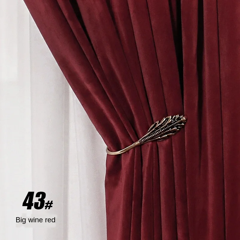 Новый стиль Gentry Роскошные вельветовые занавески красивый розовый Лебедь