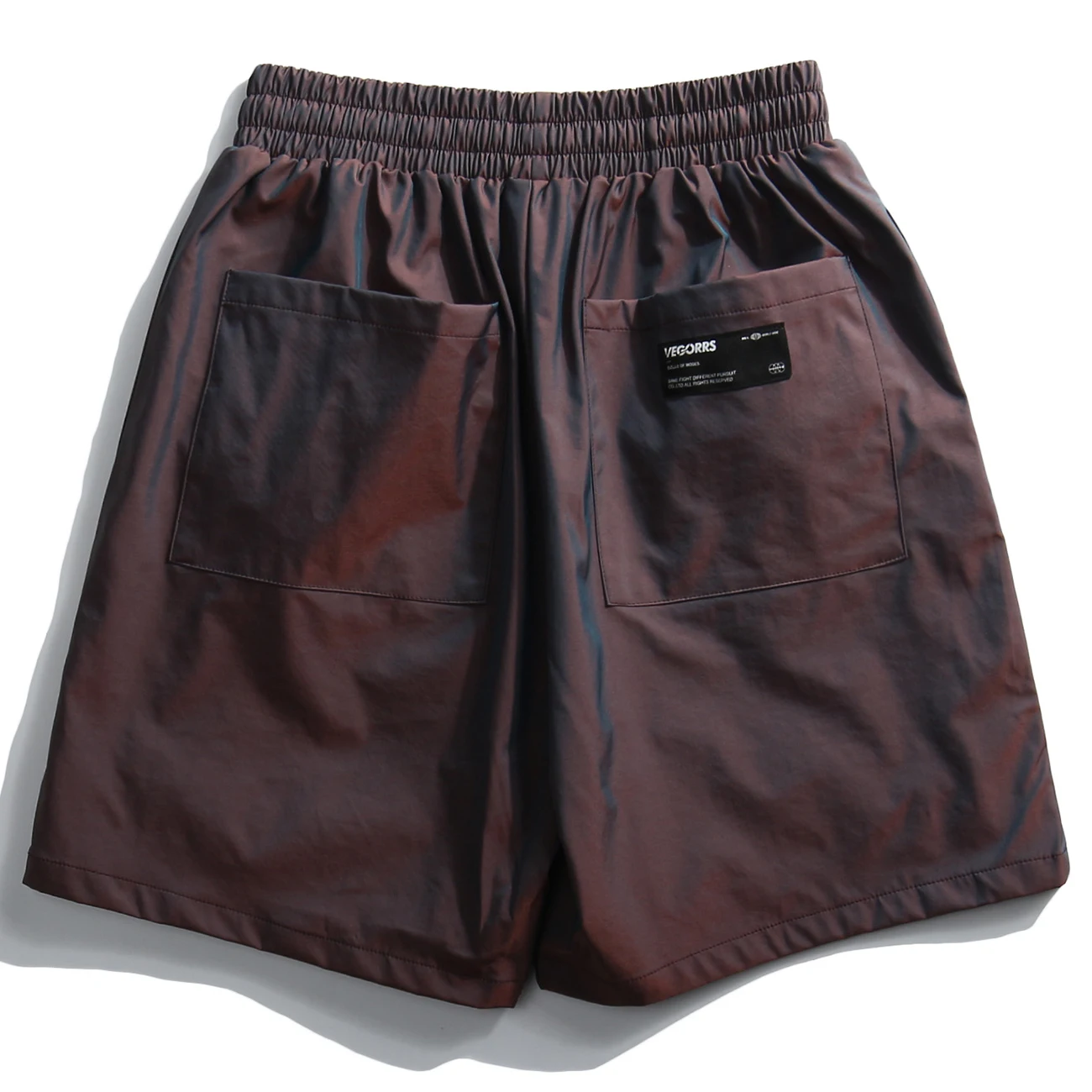 Светоотражающие шорты в стиле пэчворк с карманами бриджи для бега уличная одежда