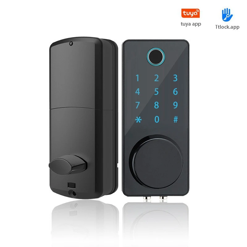 Bluetooth умный дверной замок ригель без ключа блокировки Tuya TTlock App удаленно Ручка