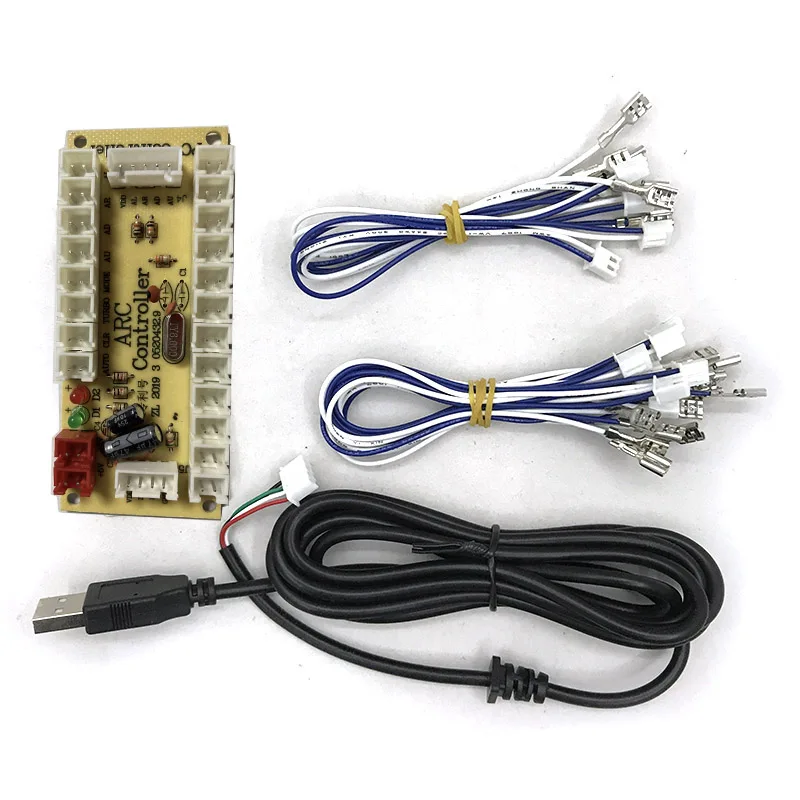 10 шт нулевой задержкой usb датчик для ПК игры джойстик Sanwa аркадных игр Наборы