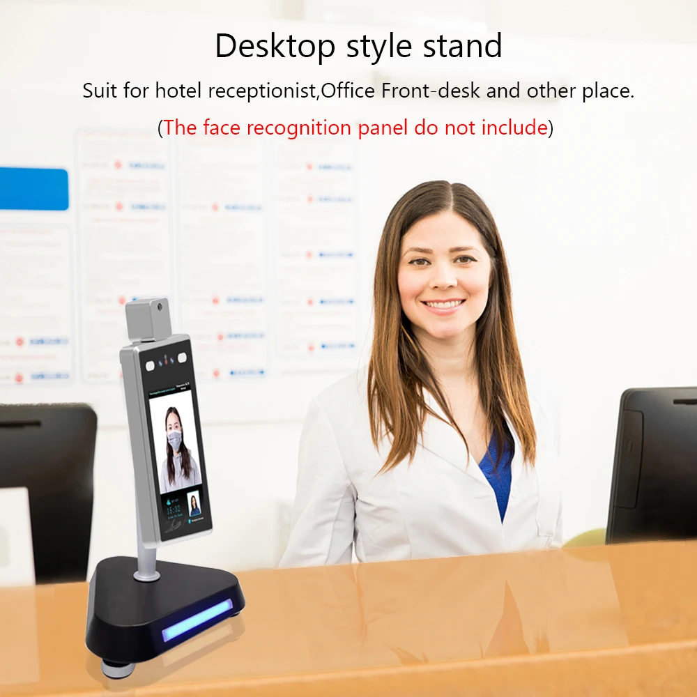 

KKMOON Non-Contact Digital Infrared Thermal Imager Termometro Temperature Meter Face Recognition System Attendance Machine