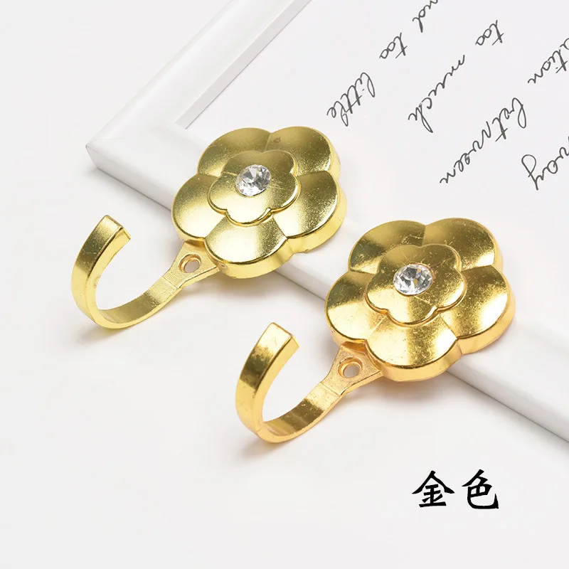 2 шт. металлический занавес настенный крючок для штор подвесной двери домашний