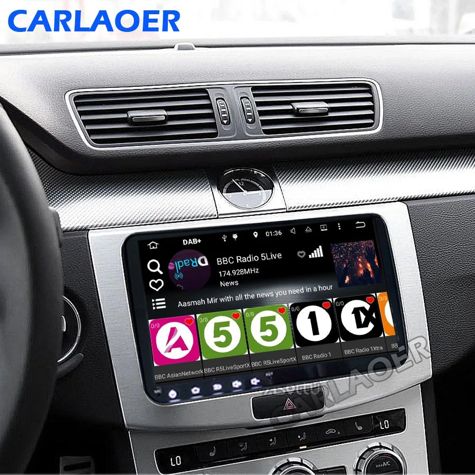 Новинка! " Android автомобильный GPS навигатор 2DIN для Volkswagen SKODA GOLF 5 Golf 6 POLO PASSAT B5 B6 сиденье TIGUAN 2 DIN мультимедийный плеер