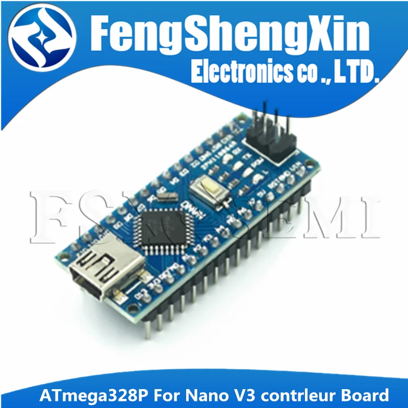 Плата ATmega328P для Nano V3 совместимая плата amliore Arduino 1 шт.|Интегральные схемы| |
