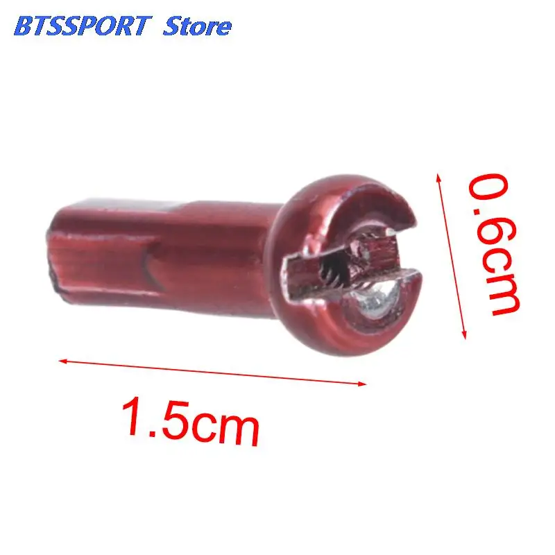 72 Pcs Multicolor Alloy Bike Wheel Spoke Nipples Mountain Cycling Spokes For Bicycle 1.5cm x 0.6cm Colorful | Спорт и развлечения