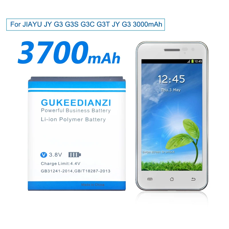 100% новый высокое качество высокая Ёмкость Батарея JY-G3 для JIAYU G3 G3S G3C G3T 3700 мАч