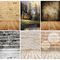 vinyl custom photography backdrops prop wooden planks and floor theme photography background mn20419 1002