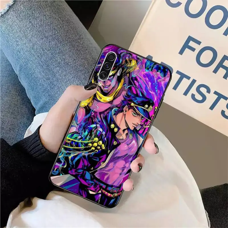 

JoJo Bizarre Adventure Anime Phone Case For Samsung galaxy S 9 10 20 A 10 21 30 31 40 50 51 71 s note 20 j 4 2018 plus
