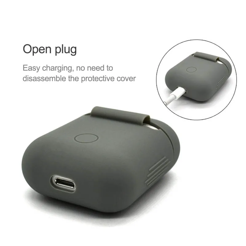 

Dustproof Multifunction Fundas Accessories Drop Resistance Headset Protector Silicone Anti Lost