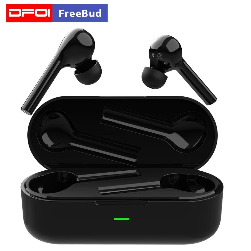 DFOI Bluetooth наушники TWS Беспроводная Bluetooth 5,0 гарнитура спортивные наушники беспроводные наушники мини гарнитура airdot для xiaomi