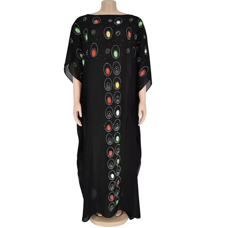 Арабское платье из Дубая, мусульманское платье для женщин, яркое, платья с бисером, марокканский кафтан, турецкий, пакистанский