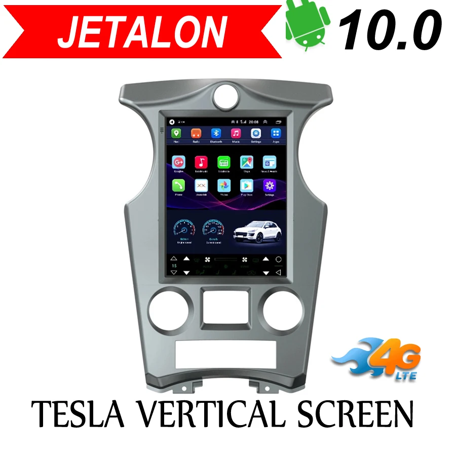 Jetalon умный автомобильный навигатор 4G сеть для Kia Carens 2007-2012 Стерео Android gps