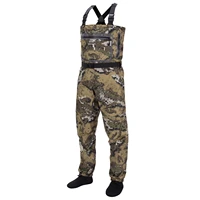 bassdash fishing hunting waders for men stocking foot breathable and ultra lightweight in 8 sizes