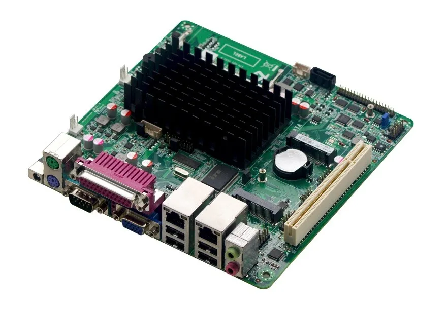 Промышленная Встроенная Материнская плата MINI_ITX Поддержка Intel Atom D525 D2700/2 13 ГГц