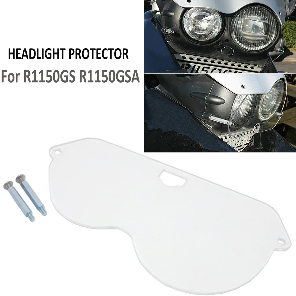 

NEW Acrylic Motorcycle For BMW R1150GS R1150GSA R 1150 GS GSA Headlight Protector Guard Lense Cover