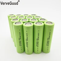 verveguud 100 real capacity li ion icr 18650 26f 3 7 v 2600 mah 18650 lithium rechargeable battery for flashlight batteries