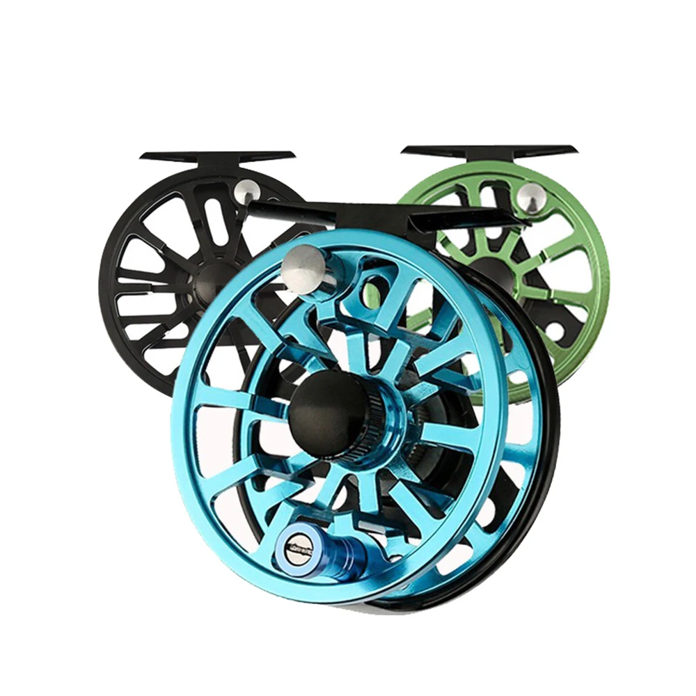 

CNC Fly Fishing Reel 3/4 5/6 7/8 WT High Quality Fly Wheel 2+1BB 1:1 Aluminum Alloy Reel For Trout Carp Fishing Tackle 2021