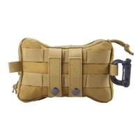 tactical edc storage bag hanging bag hanging rope outdoor waist bag accessories bag