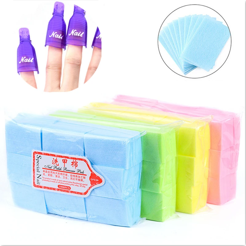 600 шт./лот салфетки для снятия лака ногтей Банные маникюрные гелевые безворсовые