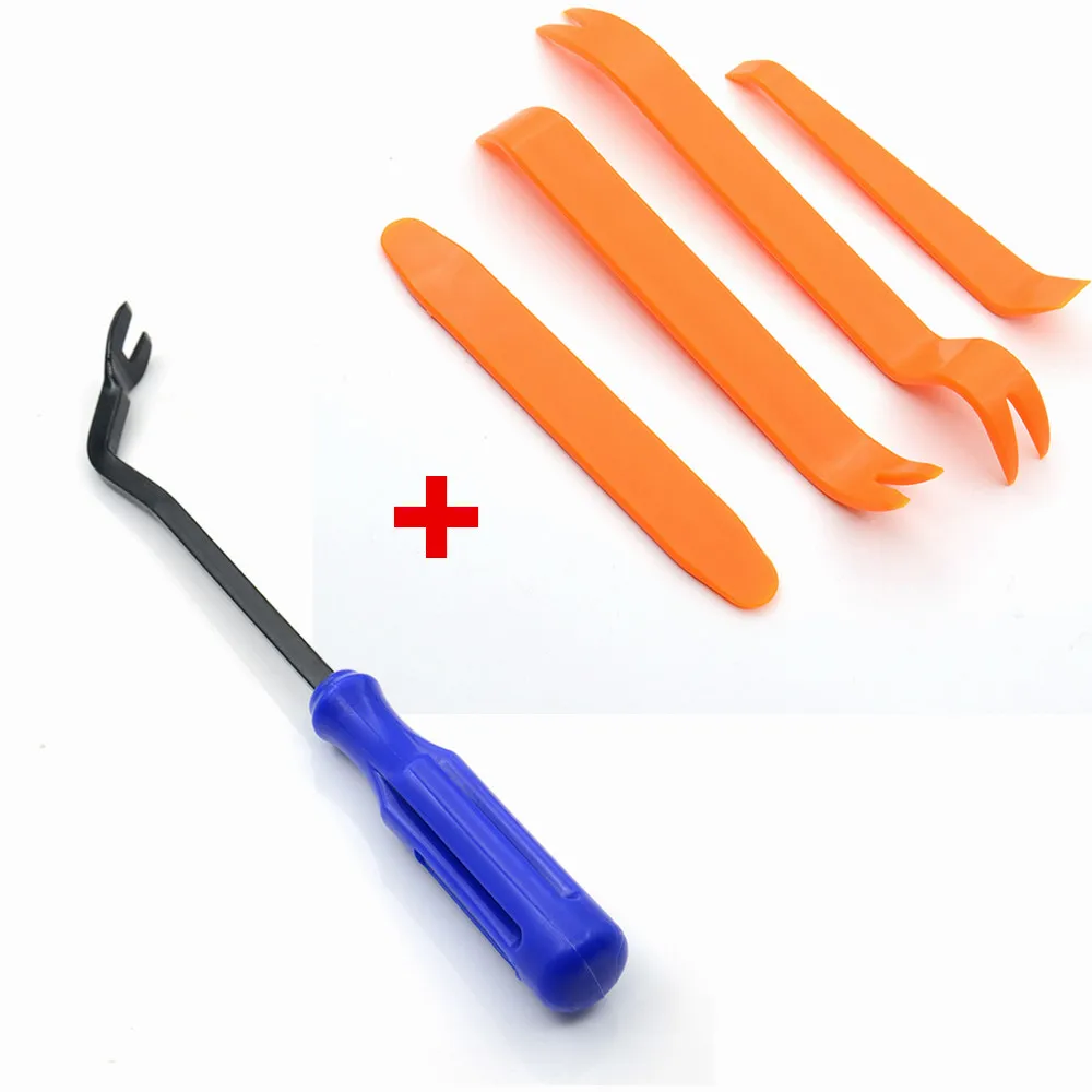 Новинка 2020 портативный автомобильный радиоприемник панель двери зажим отделка