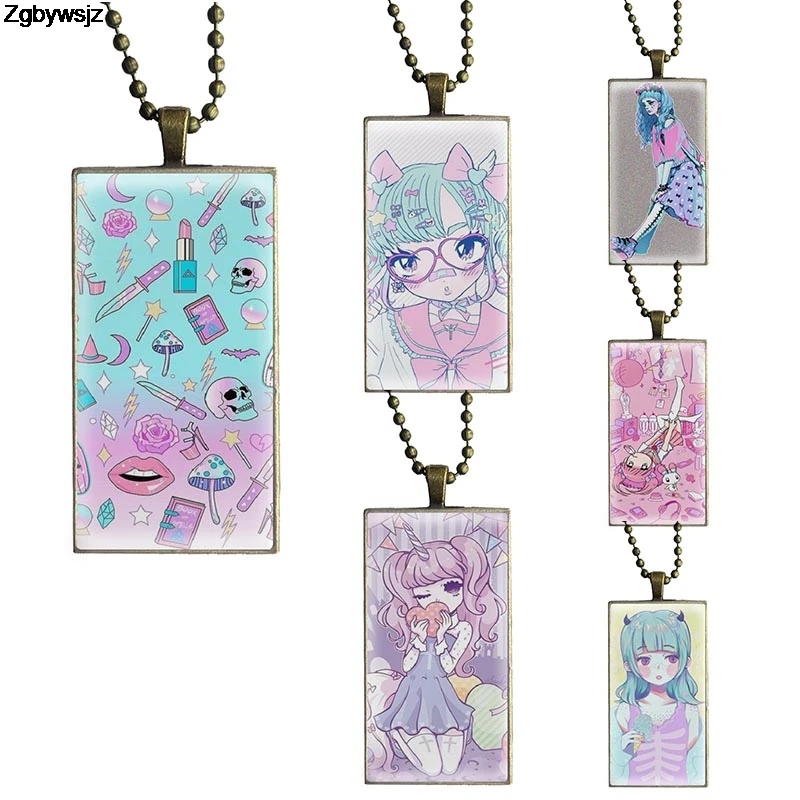 Женское Ожерелье чокер в виде готической девочки|Ожерелья с подвеской| |