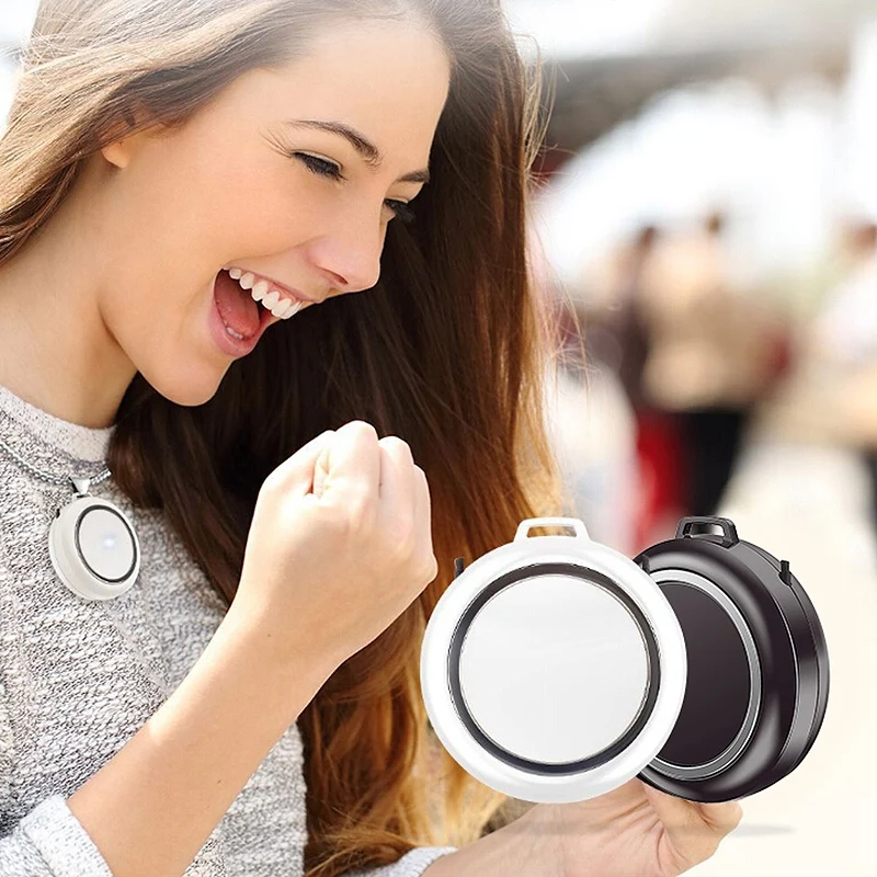 Очиститель воздуха для ожерелья подвесной портативный автомобильный