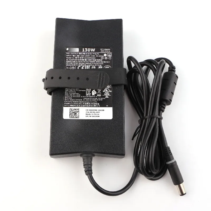 New 130W 19.5V 6.7A Laptop Adapter for Dell M6700 XP15 VJCH5 M1210 M1710 9530 L70IX  L502X  L501X 17R  LA130PM121