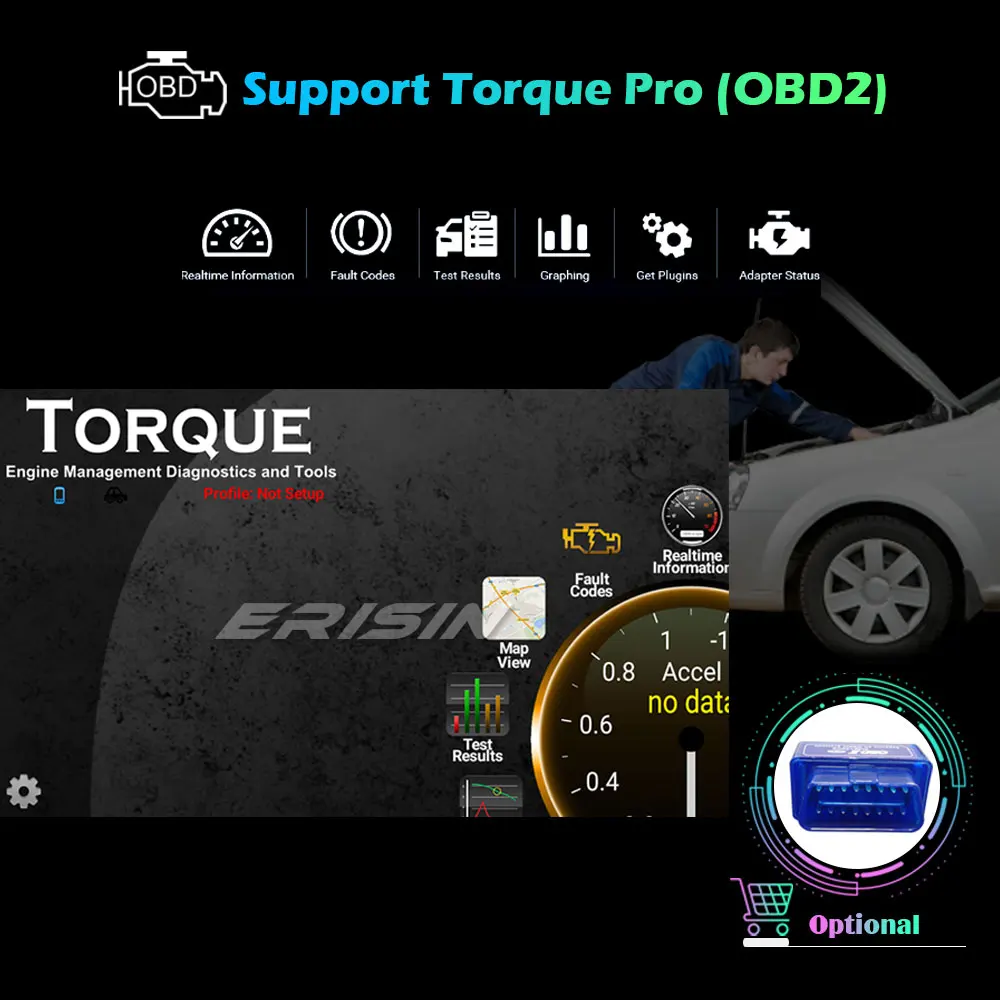 Erisin 8173 7 &quotAndroid 10 0 CarPlay & Auto DSP OBD DAB автомобильный DVD-плеер для OPEL VAUXHALL HOLDEN Antara Astra