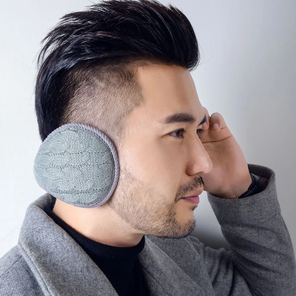 SAGACE 2020 Популярные Модные мужские и женские однотонные зимние наушники мягкие