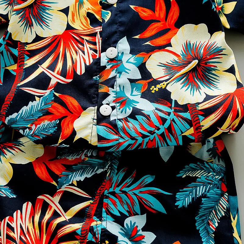 Комплект летней одежды для мальчиков новые детские комплекты маленьких Модная