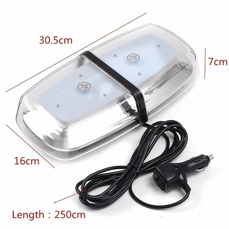 AEING автомобилей светодиодные крыши мигающий стробоскоп аварийный свет DC12-24V