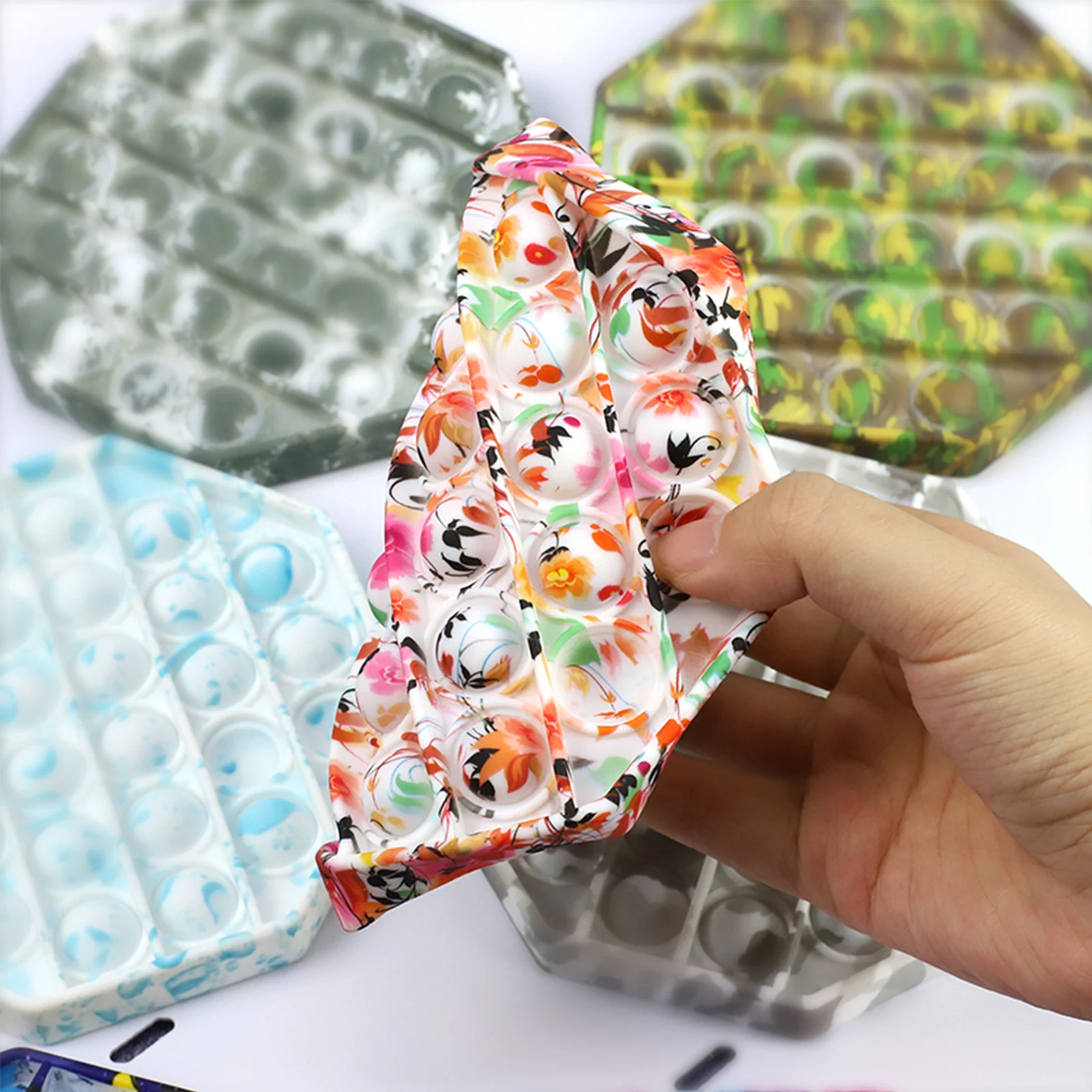 

Dropshipping Fidget Toys 20/22/23/24PCS Pack Sensory Toy Set Antistress Relief Autism Anxiety Anti Stress Bubble for Kids Adults