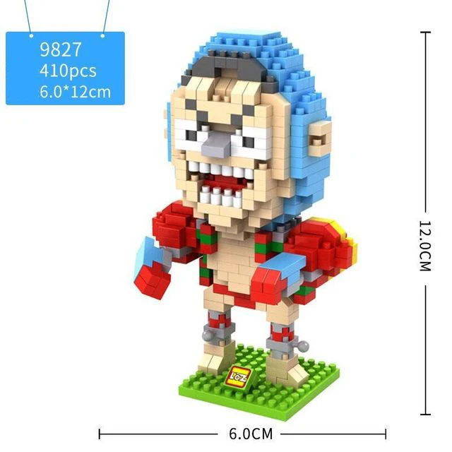 Лидер продаж японское аниме one piece micro diamond block Monkey D Luffy Zoro Usopp Sanji Chopper Фрэнки Брук