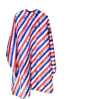 2 styles pro salon stripe hairdressing cape barber hairdresser haircutting wrap waterproof cover gown apron hairstylist cloth
