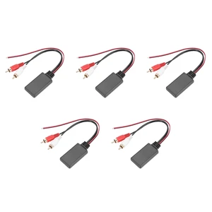 5X Car Universal Wireless Bluetooth Module Music Adapter Rca Aux Audio Cable 5X Car Universal Wireless Bluetooth Module Music Adapter Rca Aux Audio Cable