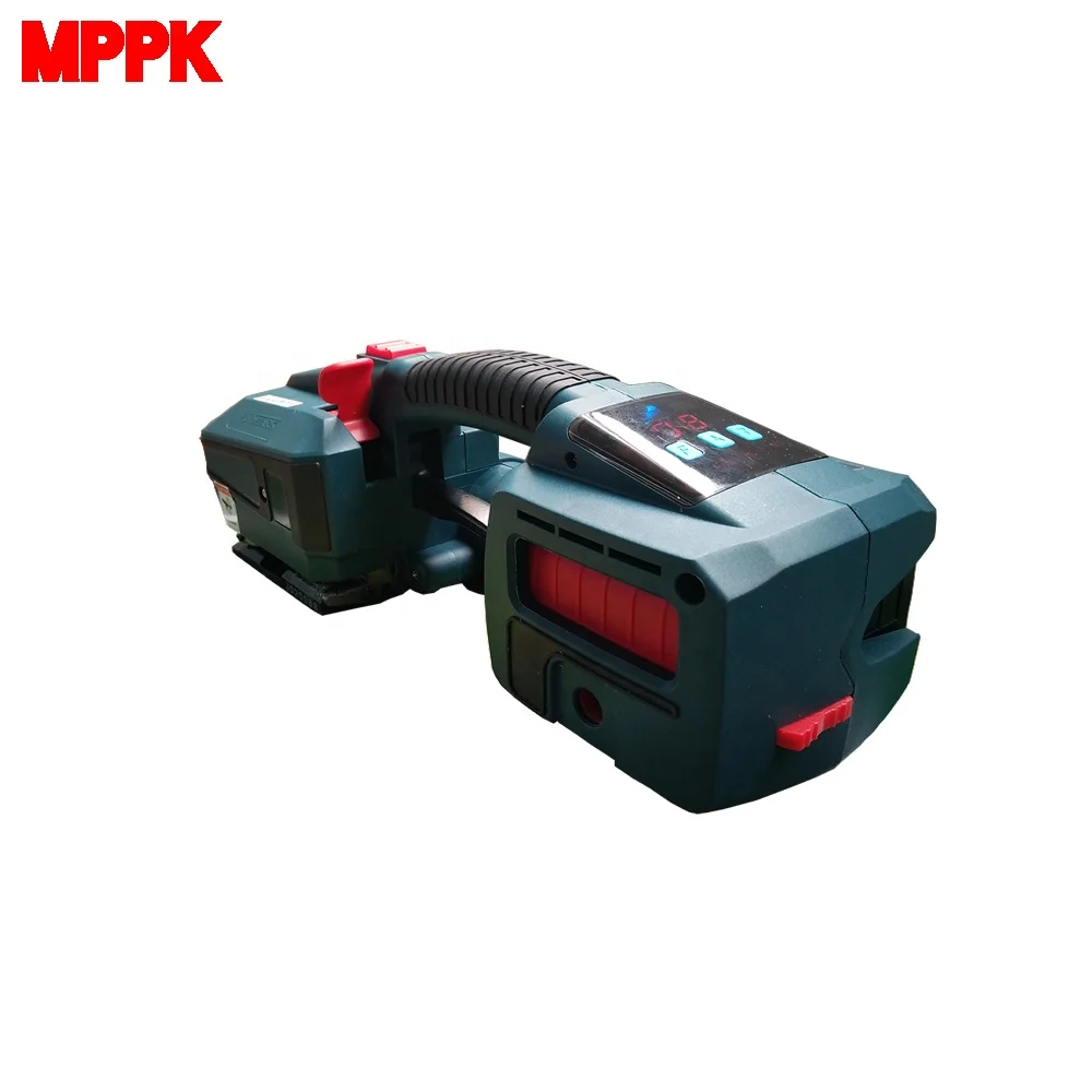 

Handheld Electric Battery Powered Friction Welding 13-16mm PET Strapping Bundle Banding Machine