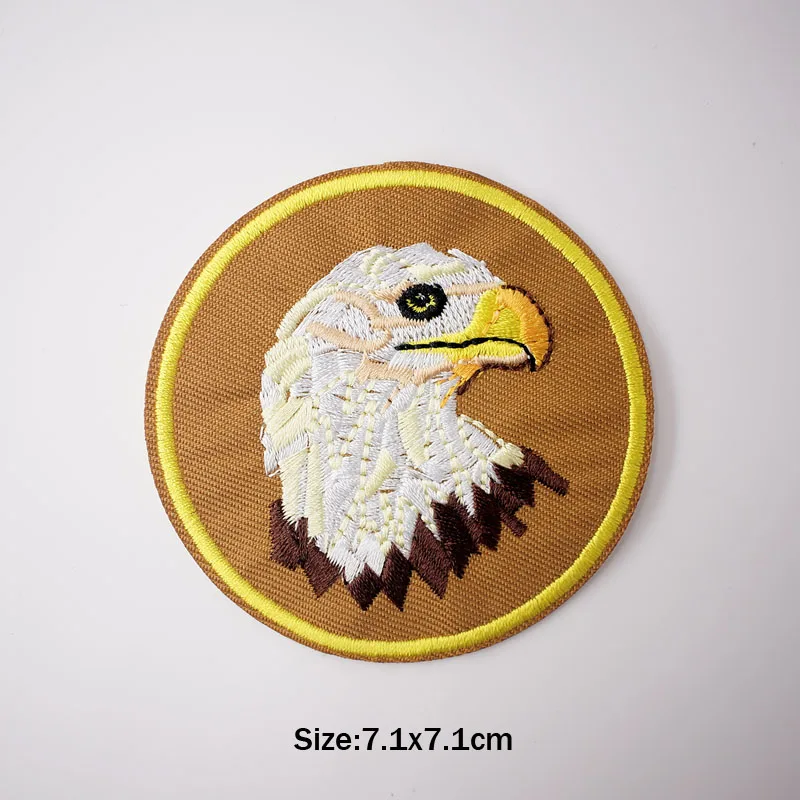 29 Circular Ring Iron On Patches Badges for Sew Seam Tailoring Clothes Suits of Coat Jacket Trousers T-shirt Pants Ornament Apparel - Цвет: 29