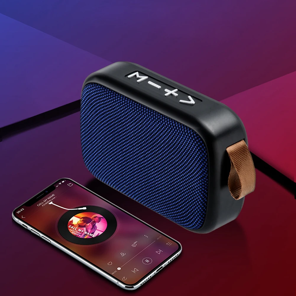 Мини-Bluetooth-Колонка портативная с поддержкой FM-карт | Электроника