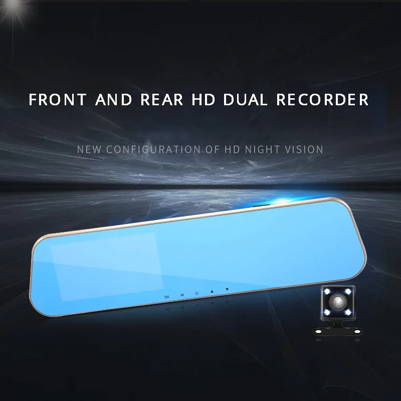 Видеорегистратор UNCOM видеорегистратор зеркало заднего вида Автомобильные