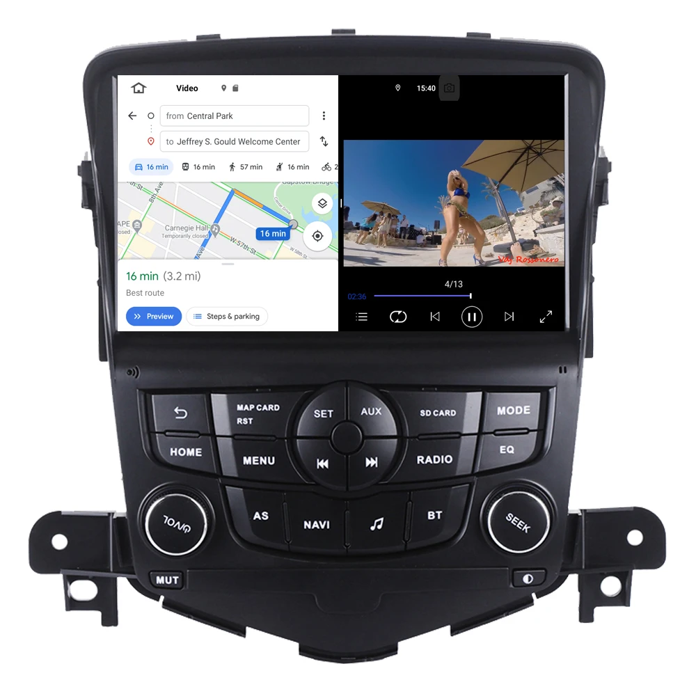 Автомагнитола для Chevrolet Cruze Lacetti 2 Восьмиядерный Android 10 Стерео GPS навигация СБ Navi