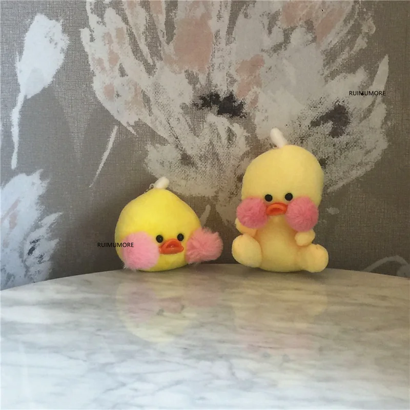 Прибл. 6 см Плюшевая плюшевая утка брелок игрушка кулон кукла детский подарок |
