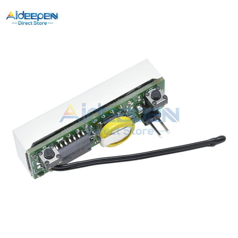 DC 5 V-30 V 3 в 1 светодиодный DS3231 DS3231SN цифровые часы Температура Напряжение модуль часы с градусником вольтметр доска красный/синий/зеленый