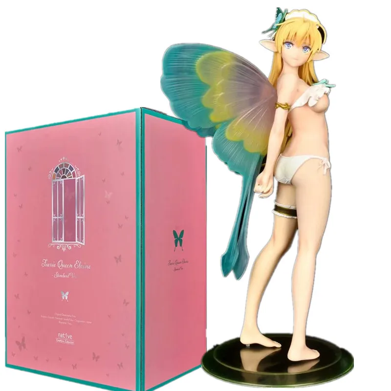 

30 см Новая аниме-фигурка Elaine оригинальная Faery Queen Elaine девушка-бабочка экшн-фигурка из ПВХ пикантные девушки собирать игрушки и подарки
