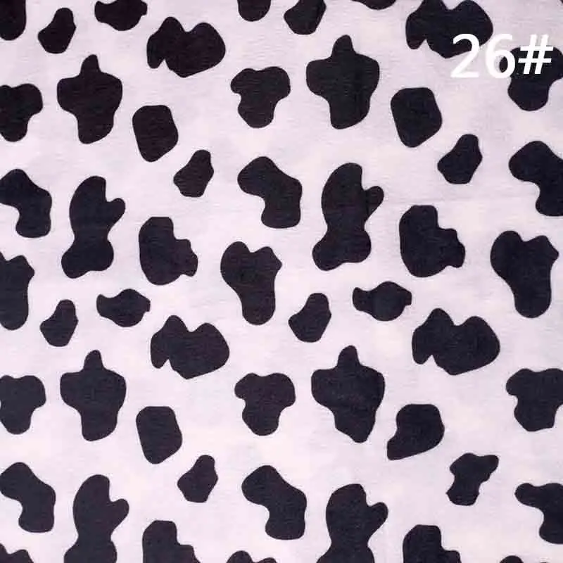 Короткая плюшевая ткань с принтом животных, леопардовая полосатая ткань с рисунком зебры для поделок, игрушка-подушка, ковер, декоративные ткани - Цвет: 26