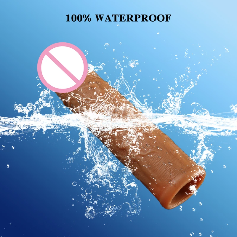 Медицинский жидкий силиконовый многоразовый фаллоимитатор усилитель пенис