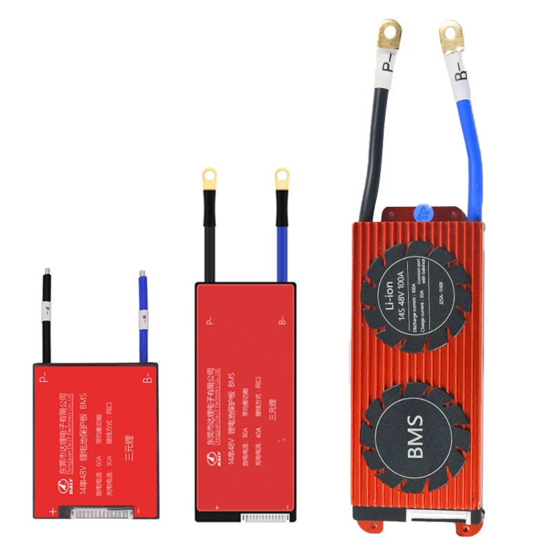 

Плата защиты литий-ионной батареи 14S, 52 в, 48 В, баланс BMS для DALY, высокий ток 15/20/30/40/50/60/80/100 А